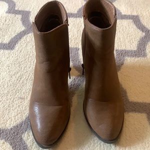 Brown Heeled booties
